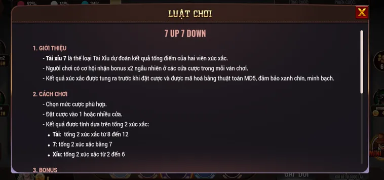 7 Up Down Tại BomWin Sân Chơi Giải Trí Thần Tốc Đẳng Cấp Hiện Nay