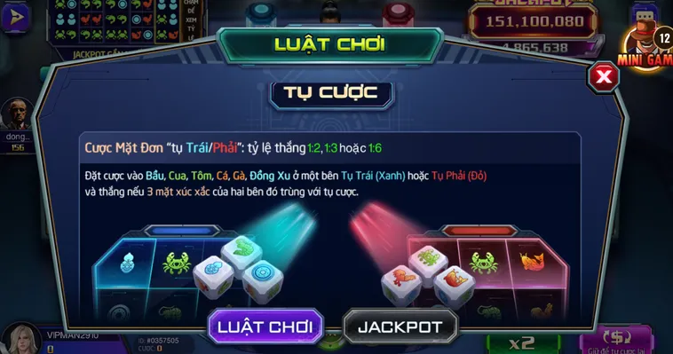Trải Nghiệm Đỉnh Cao Với Tựa Game Bầu Cua CyberX Tại BomWin Đầy Kịch Tính