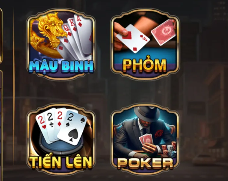Đa Dạng Trò Chơi Tại Sảnh Game Bài BomWin Đỉnh Cao Với Tỷ Lệ Thắng Cược Lên Tới 98% Cho Mọi Người