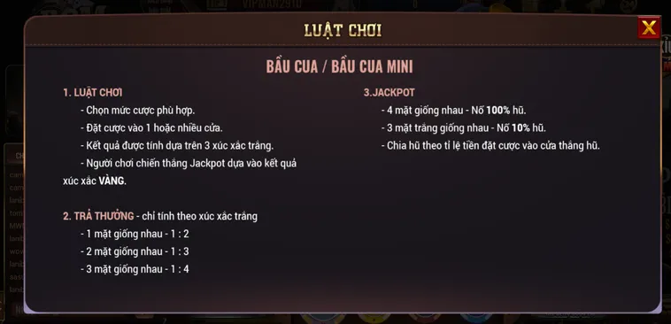 Khám Phá Siêu Phẩm Mini Bầu Cua Tại BomWin Với Giải Thưởng Lớn Mỗi Ngày