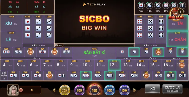 Sicbo BigWin Tại BomWin Sân Chơi Xúc Xắc Đổi Thưởng Đỉnh Cao Nhất