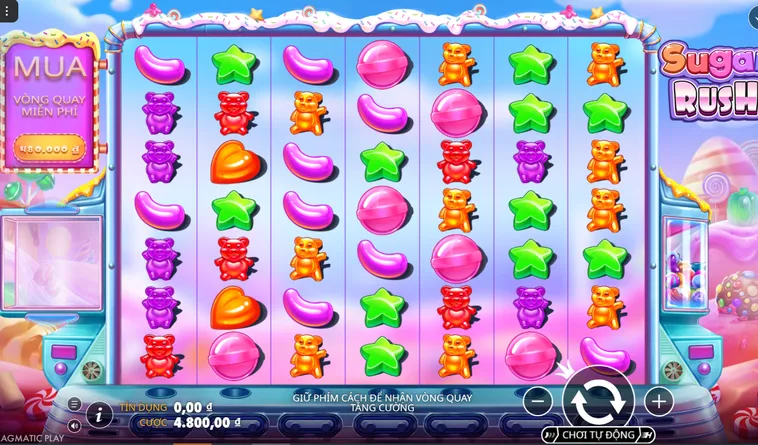 Slot Game Sugar Rush Tại BomWin Hành Trình Săn Thưởng Cùng Kẹo Ngọt