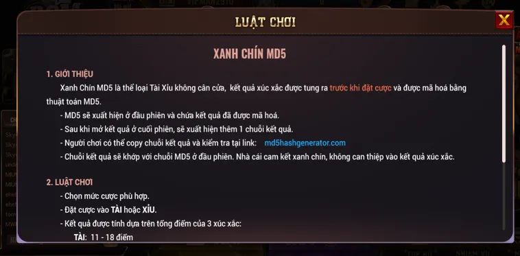 Chinh Phục Đỉnh Cao Tài Xỉu MD5 Tại BomWin Với Tỷ Lệ Thưởng Cực Lớn